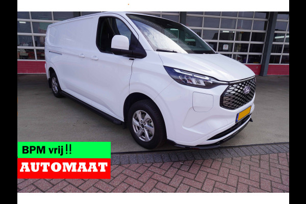 Ford E-Transit Cust. 320L L2H1 Limited 65 kWh 160KW/218PK Automaat met POWERPACK Nr. V029 | Airco | Cruise | Apple CP- Android auto | Trekhaak | Spoilers