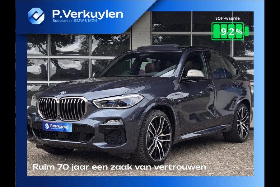BMW X5 XDRIVE45E M SPORT | DRIVING PROFF. | PANORAMA | 360 CAMERA | SPORTSTOELEN | LASER | TREKHAAK |