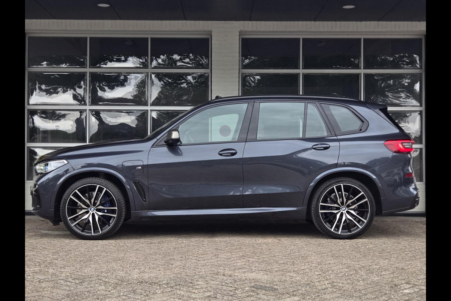 BMW X5 XDRIVE45E M SPORT | DRIVING PROFF. | PANORAMA | 360 CAMERA | SPORTSTOELEN | LASER | TREKHAAK |