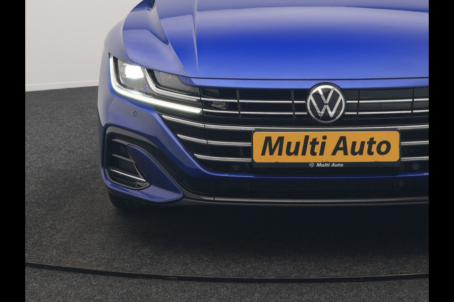 Volkswagen Arteon Shooting Brake 1.4 TSI eHybrid R-Line PHEV 218pk Dealer O.H. | Trekhaak Af Fabriek | Adaptive Cruise | Lederen Sportstoelen Memory & Massage | Keyless | Apple Carplay | Stoelverwarming | Navigatie | DAB | Plug In Hybrid |