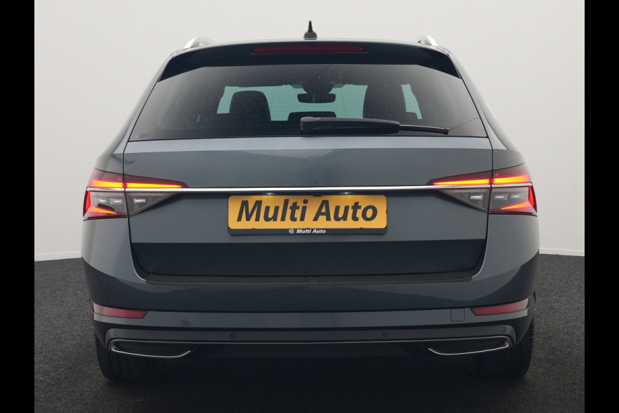 Škoda Superb Combi 1.4 TSI iV Laurin & Klement PHEV 218pk Dealer O.H. | Adaptive Cruise | 360 Camera | Canton Audio | Lederen Comfortstoelen Memory & Massage & Ventilatie | Sfeerverlichting | Stoelen & Stuur Verwarmd | Apple Carplay | Blis | Keyless | Plug In Hybrid |
