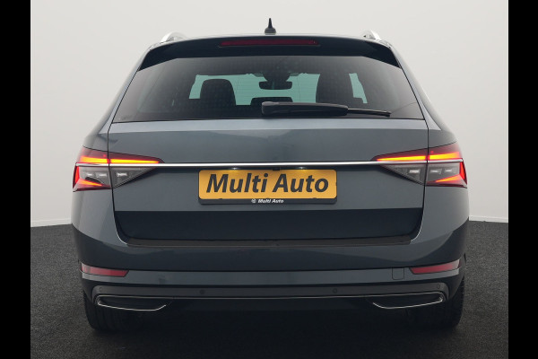 Škoda Superb Combi 1.4 TSI iV Laurin & Klement PHEV 218pk Dealer O.H. | Adaptive Cruise | 360 Camera | Canton Audio | Lederen Comfortstoelen Memory & Massage & Ventilatie | Sfeerverlichting | Stoelen & Stuur Verwarmd | Apple Carplay | Blis | Keyless | Plug In Hybrid |