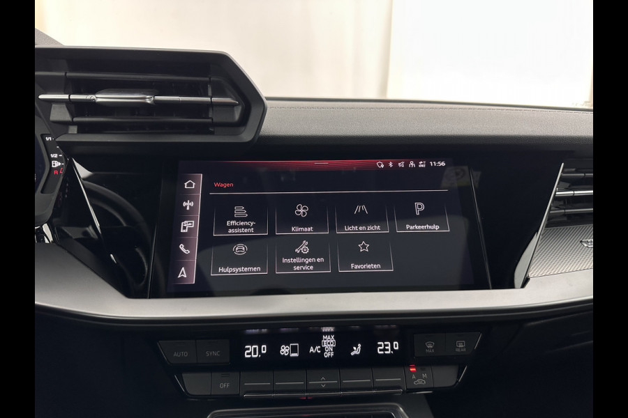 Audi A3 Limousine 30 TFSI S-Line Edition (INCL-BTW) Aut. *PANO | LEATHER-FABRIC | FULL-LED | AMBIENTLIGHT | SPORTSEATS | DIGI-COCKPIT | NAVI-FULLMAP | PRIVACYGLASS | SHIFTPADDLES | DAB+ | CRUISE | KEYLESS | PDC | 18"ALU*