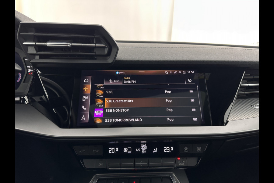 Audi A3 Limousine 30 TFSI S-Line Edition (INCL-BTW) Aut. *PANO | LEATHER-FABRIC | FULL-LED | AMBIENTLIGHT | SPORTSEATS | DIGI-COCKPIT | NAVI-FULLMAP | PRIVACYGLASS | SHIFTPADDLES | DAB+ | CRUISE | KEYLESS | PDC | 18"ALU*