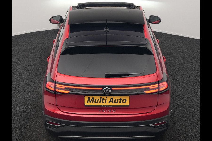 Volkswagen Taigo 1.0 TSI DSG Style 110pk Dealer O.H | Panodak | Camera | Adaptive Cruise | Alcantara Sportstoelen Verwarmd | IQ Light | IQ Drive | Keyless | Apple CarPlay | Navigatie | Virtual | DAB |