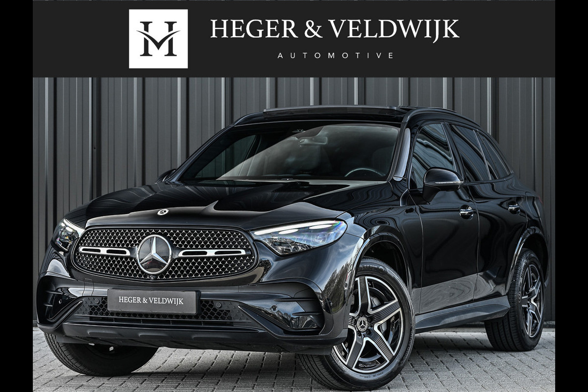 Mercedes-Benz GLC 300e 4MATIC AMG Line | Panoramadak | Burmester | Night pack | Head-up | 360 camera | Digital light | Keyless | Stoelverwarming | Ambiance interieur