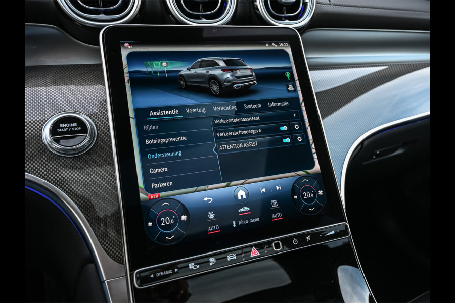 Mercedes-Benz GLC 300e 4MATIC AMG Line | Panoramadak | Burmester | Night pack | Head-up | 360 camera | Digital light | Keyless | Stoelverwarming | Ambiance interieur