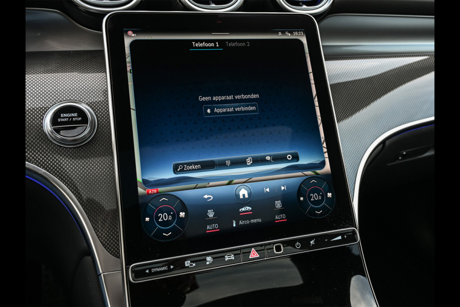 Mercedes-Benz GLC 300e 4MATIC AMG Line | Panoramadak | Burmester | Night pack | Head-up | 360 camera | Digital light | Keyless | Stoelverwarming | Ambiance interieur