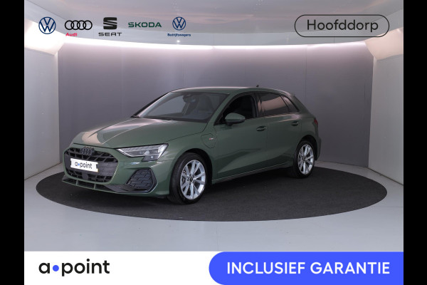 Audi A3 Sportback 40 TFSI e S edition 204 pk S-tronic | Verlengde garantie | Navigatie | Parkeersensoren (Park assist) | Achteruitrijcamera | Adaptieve cruise control | Stoelverwarming | S-Line |