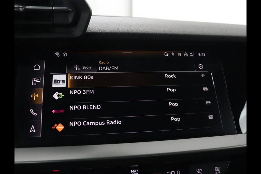 Audi A3 30 TFSI Advanced edition | Sportstoelen | Park Assist | Carplay | Virtual Cockpit | Audi Sound | Full LED | Navigatie | Sportstuur | Climate control | Bluetooth | Cruise control