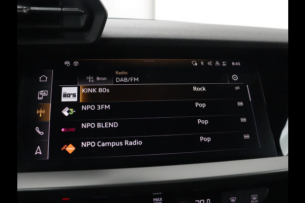 Audi A3 30 TFSI Advanced edition | Sportstoelen | Park Assist | Carplay | Virtual Cockpit | Audi Sound | Full LED | Navigatie | Sportstuur | Climate control | Bluetooth | Cruise control
