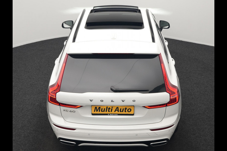 Volvo XC60 Recharge T8 AWD R-Design PHEV 391pk Dealer O.H. | Panodak | Luchtvering | Head Up | Camera | Harman & Kardon | Sportstoelen Memory & Verwarmd | 21"L.M | Apple Carplay | Keyless | Blis | Virtual | Navigatie | DAB | Plug In Hybrid