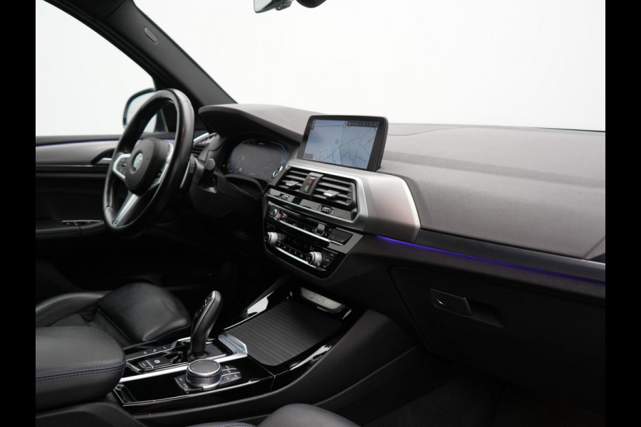 BMW X3 xDrive30e M Sport PHEV 293pk Dealer O.H. | Trekhaak Af Fabriek | Head Up | Sportstoelen Verwarmd | Apple Carplay | Keyless | Blis | Sfeerverlichting | Virtual | Navigatie | DAB | Plug In Hybrid