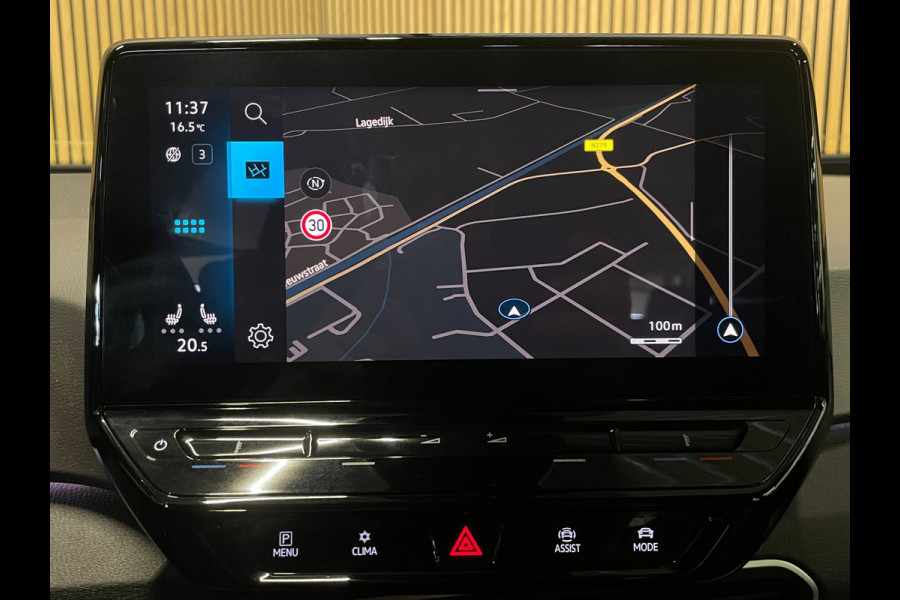 Volkswagen ID.3 Pro 62 kWh|91%SOH|STOEL-, STUURVERW|ANDROID/APPLE CARPLAY|ACC|CRUISE,CLIMATE CONTROL|NL-AUTO|NAP|INCL.BTW|1e EIG.|