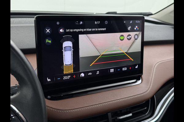 Škoda ENYAQ iV 80 Leer Pano-Dak/SchuifDak SOH 93% Trekhaak Camera Navi Ecc Apple Carplay Android Auto Pdc Cruise Control Privacy Glas Led DAB Stuur+Stoel+a-Bankverwarmd Elek.Achterklep Lane Assist Keyless Luxus 1e Eigenaar Origineel Nederlandse Auto Dealeronderhouden 1.000kg Trekvermogen