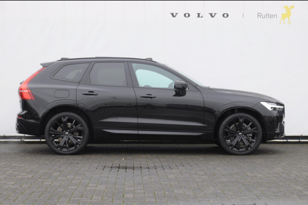Volvo XC60 T6 350PK Automaat AWD Plus Black Edition Panoramadak/ Elektrisch bedienbare voorstoelen met geheugen/ Stoelverwarming/ Stuurverwarming/ Harman Kardon audio/ 360 Camera/