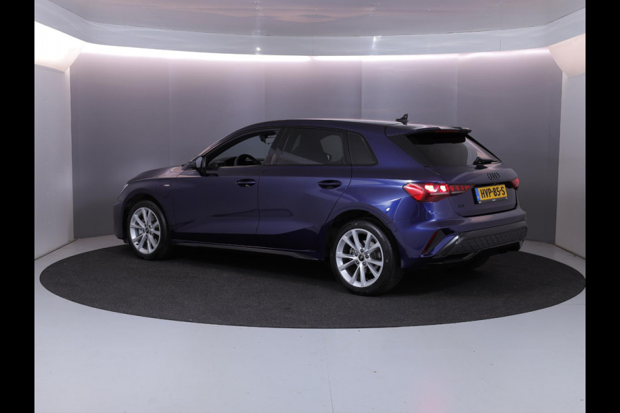 Audi A3 Sportback 40 TFSI e S edition 204 pk S-tronic | Verlengde garantie | Navigatie | Parkeersensoren (Park assist) | Achteruitrijcamera | Stoelverwarming | S-Line |