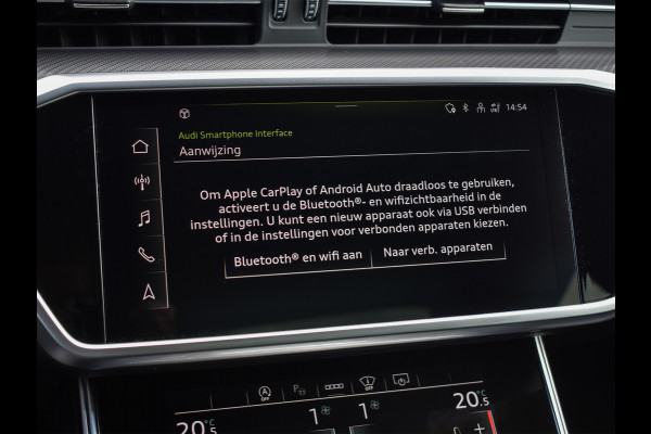 Audi RS6 Avant RS 6 TFSI Quattro 600pk Dynamic | B&O Sound | RS Sportuitlaat | Design Pack | Panoramadak | Head-Up | Sport Differentieel | Laser | Audi Exclusive Color | RS Seats | 4 Zone Climate | 4 Wheel Steering Assistent tour package