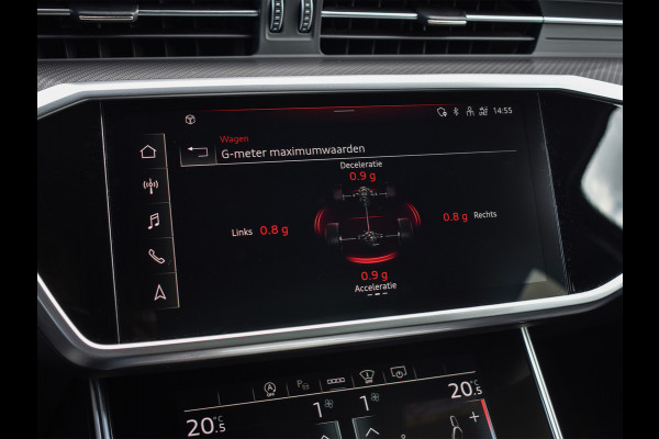 Audi RS6 Avant RS 6 TFSI Quattro 600pk Dynamic | B&O Sound | RS Sportuitlaat | Design Pack | Panoramadak | Head-Up | Sport Differentieel | Laser | Audi Exclusive Color | RS Seats | 4 Zone Climate | 4 Wheel Steering Assistent tour package