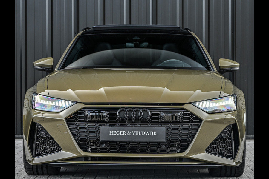 Audi RS6 Avant RS 6 TFSI Quattro 600pk Dynamic | B&O Sound | RS Sportuitlaat | Design Pack | Panoramadak | Head-Up | Sport Differentieel | Laser | Audi Exclusive Color | RS Seats | 4 Zone Climate | 4 Wheel Steering Assistent tour package