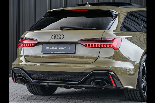 Audi RS6 Avant RS 6 TFSI Quattro 600pk Dynamic | B&O Sound | RS Sportuitlaat | Design Pack | Panoramadak | Head-Up | Sport Differentieel | Laser | Audi Exclusive Color | RS Seats | 4 Zone Climate | 4 Wheel Steering Assistent tour package