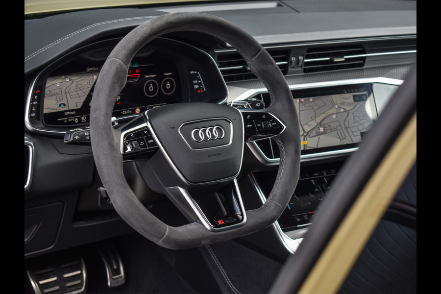 Audi RS6 Avant RS 6 TFSI Quattro 600pk Dynamic | B&O Sound | RS Sportuitlaat | Design Pack | Panoramadak | Head-Up | Sport Differentieel | Laser | Audi Exclusive Color | RS Seats | 4 Zone Climate | 4 Wheel Steering Assistent tour package