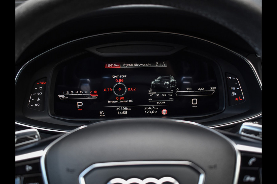 Audi RS6 Avant RS 6 TFSI Quattro 600pk Dynamic | B&O Sound | RS Sportuitlaat | Design Pack | Panoramadak | Head-Up | Sport Differentieel | Laser | Audi Exclusive Color | RS Seats | 4 Zone Climate | 4 Wheel Steering Assistent tour package