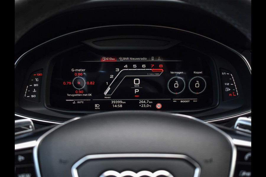 Audi RS6 Avant RS 6 TFSI Quattro 600pk Dynamic | B&O Sound | RS Sportuitlaat | Design Pack | Panoramadak | Head-Up | Sport Differentieel | Laser | Audi Exclusive Color | RS Seats | 4 Zone Climate | 4 Wheel Steering Assistent tour package