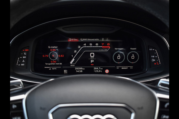 Audi RS6 Avant RS 6 TFSI Quattro 600pk Dynamic | B&O Sound | RS Sportuitlaat | Design Pack | Panoramadak | Head-Up | Sport Differentieel | Laser | Audi Exclusive Color | RS Seats | 4 Zone Climate | 4 Wheel Steering Assistent tour package