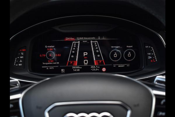 Audi RS6 Avant RS 6 TFSI Quattro 600pk Dynamic | B&O Sound | RS Sportuitlaat | Design Pack | Panoramadak | Head-Up | Sport Differentieel | Laser | Audi Exclusive Color | RS Seats | 4 Zone Climate | 4 Wheel Steering Assistent tour package