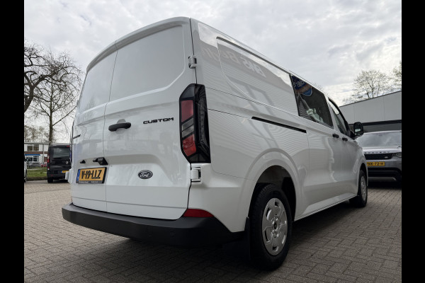 Ford Transit Custom 320 2.0 TDCI L2H1 Trend originele Ford dubbel cabine affabriek / prijs rijklaar € 39.950 ex btw / lease vanaf € 652 / dubbele schuifdeur / NIEUWE bus / BPM vrij !