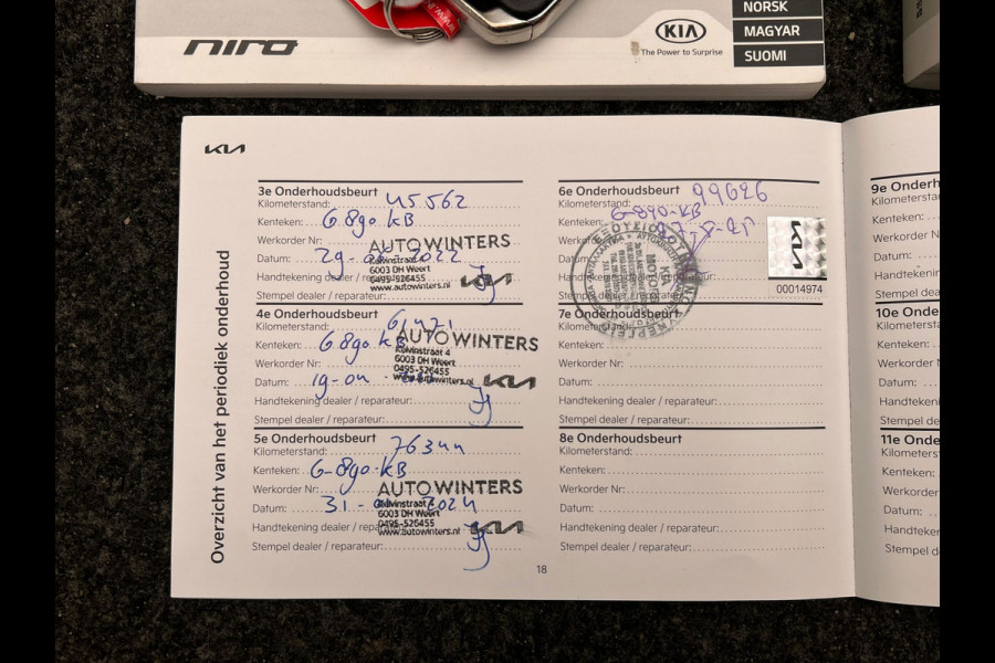 Kia Niro 1.6 GDi Hybrid DynamicLine | Trekhaak | Camera | Apple / Carplay | Origineel NL |