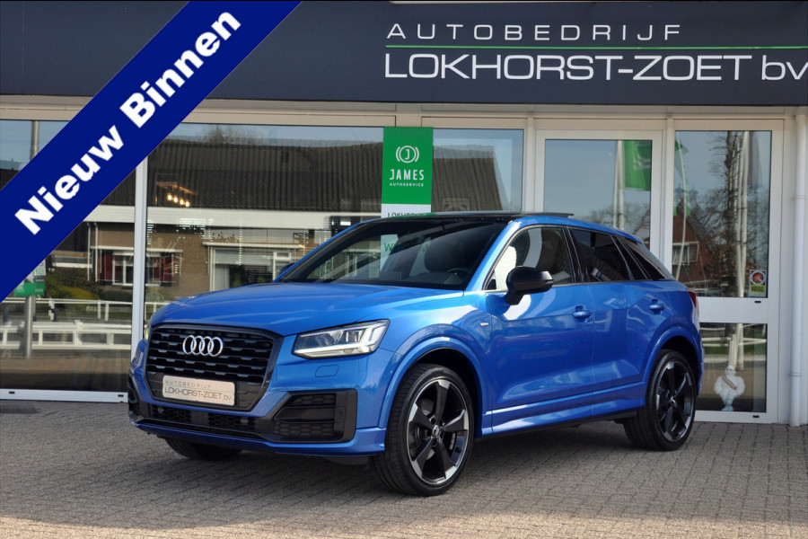 Audi Q2 35 TFSI S Edition | S-Tronic | Ara Bleu! | Panoramadak | Trekhaak