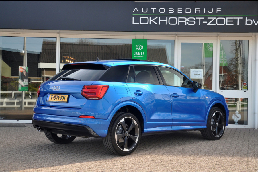 Audi Q2 35 TFSI S Edition | S-Tronic | Ara Bleu! | Panoramadak | Trekhaak