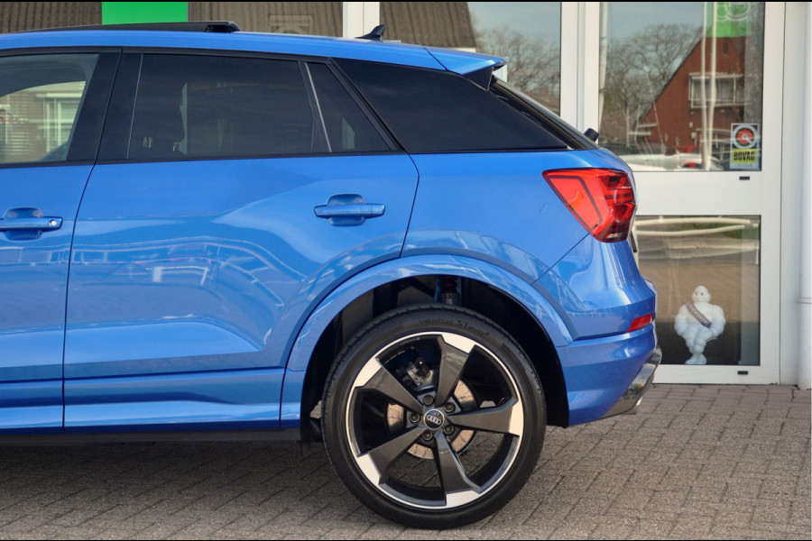 Audi Q2 35 TFSI S Edition | S-Tronic | Ara Bleu! | Panoramadak | Trekhaak