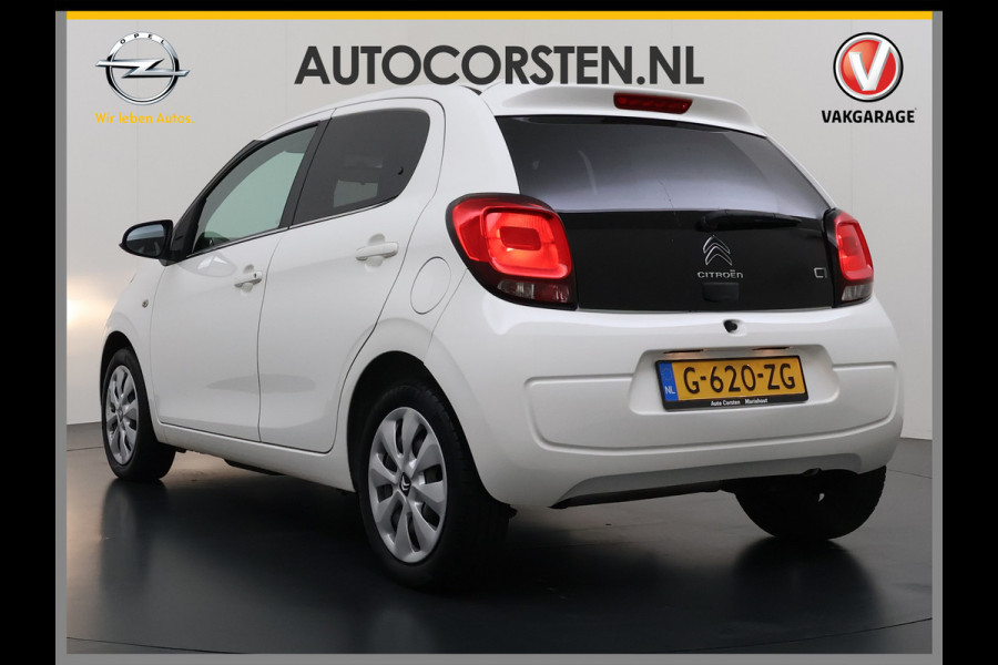 Citroën C1 1.0VTi 73pk 5Drs AircoElek.Ramen+Spiegels Stuurbekrachtiging Edition Privacy Glas Led Isofix ESP Comfort+Look Pack Bluetooth Origineel Nederlandse Auto slechts 24 euro per maand belasting!