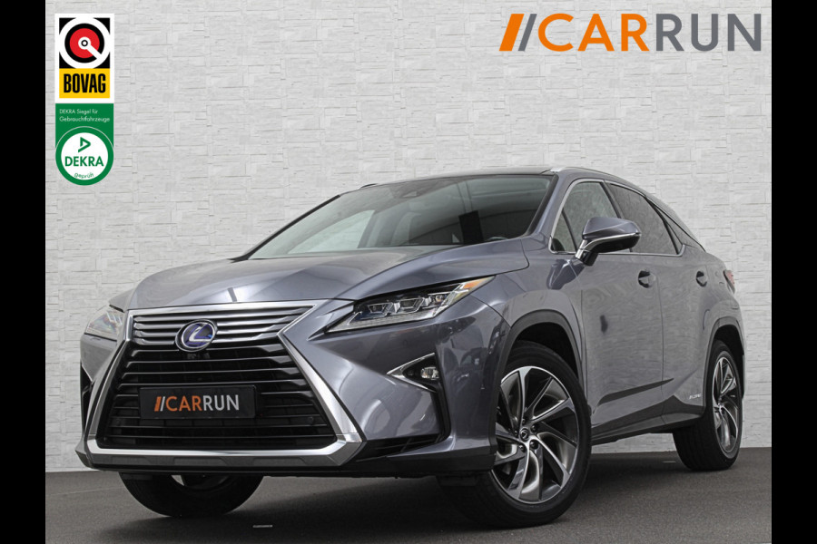 Lexus RX 450h 4WD President Line | Panorama | Origineel NL | 360 Camera | Mark-Levinson Sound | ACC | Stoelventilatie | Leder | Head-Up | Memory | Keyless-Entry | Stoelverwarming V+A | ISO-Glas | Zonwering | LED | Lane-Assist | Dodehoek | DAB | Draadloos Laden |