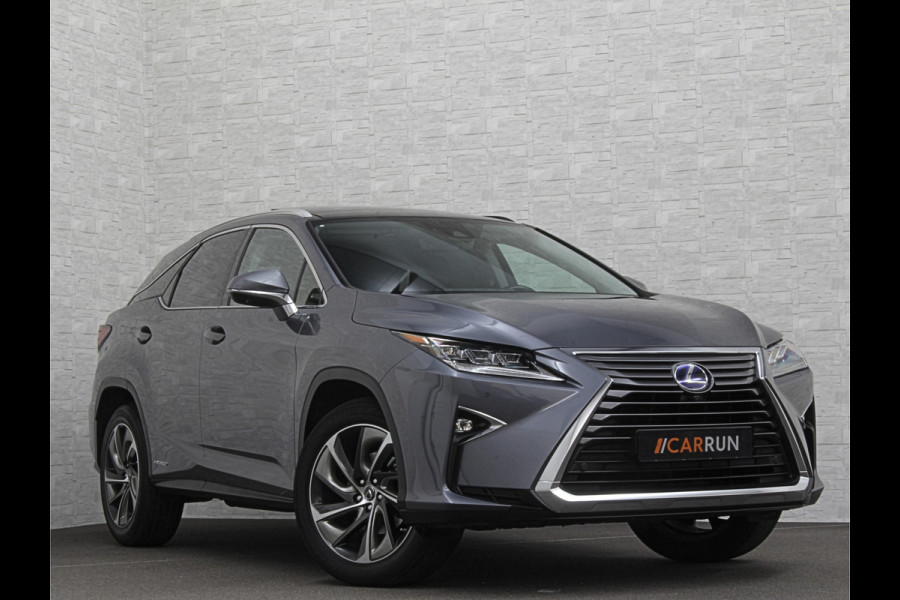 Lexus RX 450h 4WD President Line | Panorama | Origineel NL | 360 Camera | Mark-Levinson Sound | ACC | Stoelventilatie | Leder | Head-Up | Memory | Keyless-Entry | Stoelverwarming V+A | ISO-Glas | Zonwering | LED | Lane-Assist | Dodehoek | DAB | Draadloos Laden |