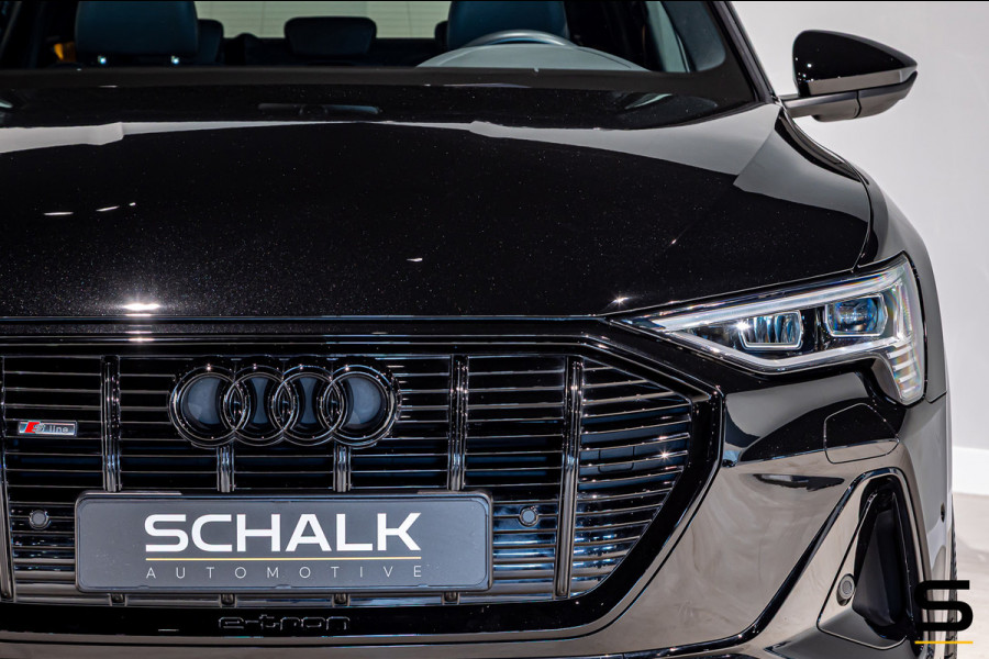 Audi e-tron S quattro 71 kWh|BlackEdition|22inch|Cam|StoelV