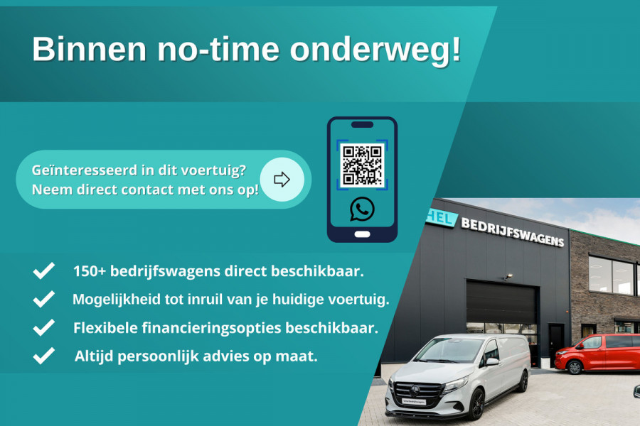 Volkswagen Caddy Cargo 2.0 TDI 122pk DSG7 - Carplay - Adaptive Cruise - Navigatie - Dig. cockpit - LED koplampen - Ergocomfort stoel - Stoelverwarming