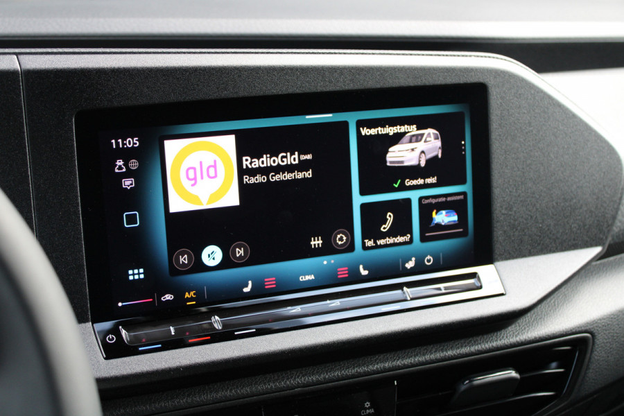 Volkswagen Caddy Cargo 2.0 TDI 122pk DSG7 - 2x Schuifdeur - Adaptive Cruise - Digital cockpit - LED koplampen - Stoelverwarming - Rijklaar