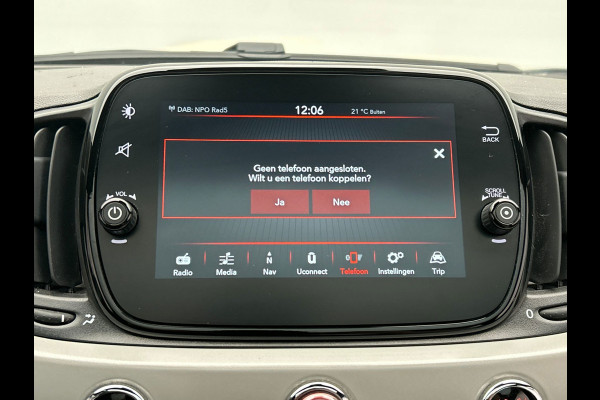 Fiat 500 1.0 Hybrid Star | Pano/Dak | Climate/Control | Apple Car play/ Android auto |Origineel NL