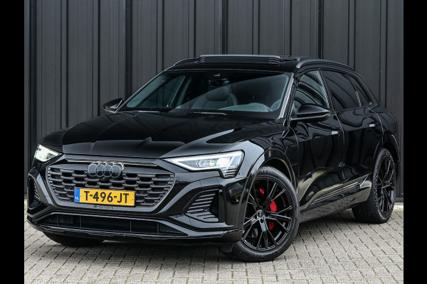 Audi Q8 e-tron 50 quattro S Edition 95 kWh · NL-auto · Panoramadak · RS-seats · Memory seats · Leder · Adaptive cruise · Keyless · Stuurverwarm