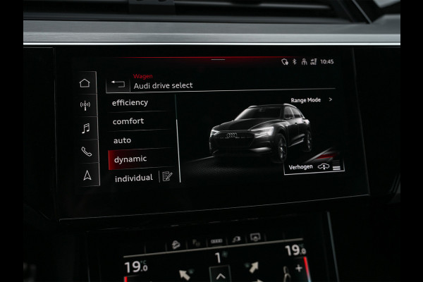 Audi Q8 e-tron 50 quattro S Edition 95 kWh · NL-auto · Panoramadak · RS-seats · Memory seats · Leder · Adaptive cruise · Keyless · Stuurverwarm