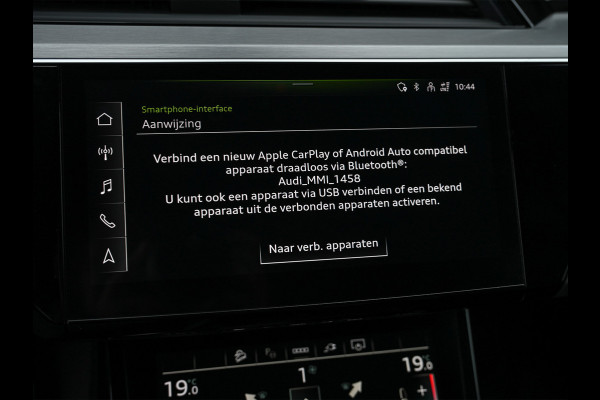 Audi Q8 e-tron 50 quattro S Edition 95 kWh · NL-auto · Panoramadak · RS-seats · Memory seats · Leder · Adaptive cruise · Keyless · Stuurverwarm