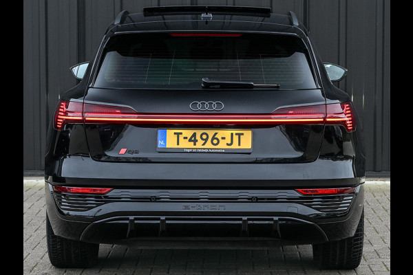 Audi Q8 e-tron 50 quattro S Edition 95 kWh · NL-auto · Panoramadak · RS-seats · Memory seats · Leder · Adaptive cruise · Keyless · Stuurverwarm