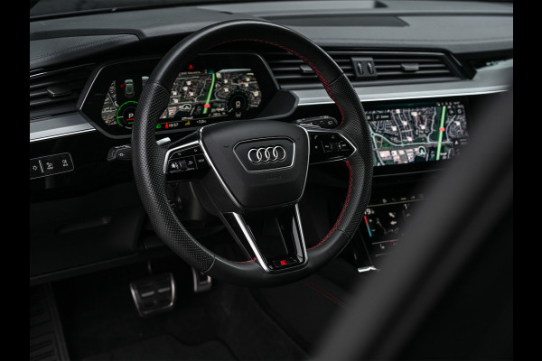 Audi Q8 e-tron 50 quattro S Edition 95 kWh · NL-auto · Panoramadak · RS-seats · Memory seats · Leder · Adaptive cruise · Keyless · Stuurverwarm