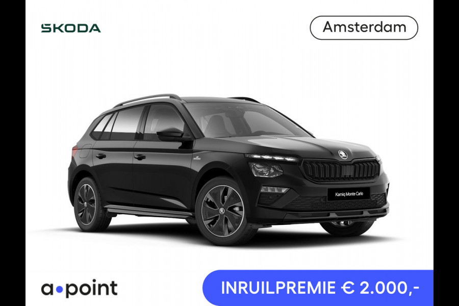 Škoda Kamiq Monte Carlo 1.0 TSI 115 pk 7 versn. DSG | Travel Assist Plus | Winter Pakket