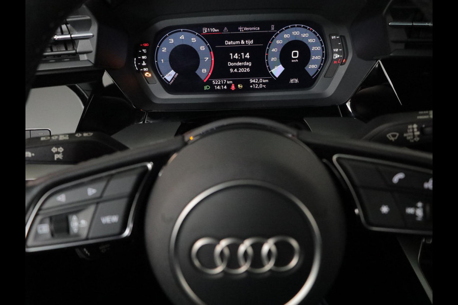 Audi A3 Sportback 30 TFSI Pro Line 110 pk | Navigatie via App | Parkeersensoren achter | Cruise control | LED koplampen | Apple Carplay/Android Auto |