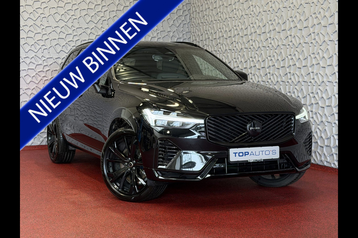 Volvo XC60 2.0 T6 AWD PLUS BLACK EDITION NIEUWSTE MODEL SCHUIFDAK HARMAN KARDON LEER PHEV Plug in Hybrid ✅ Top Auto's Wijchen ,  Altijd een Ruim aanbod van Volvo's i  BUSINESS / CORE / BRIGHT / DARK / ULTRA DARK / PLUS DARK / BLACK EDITION  / ESSENTIAL / T6 / T8 ✅